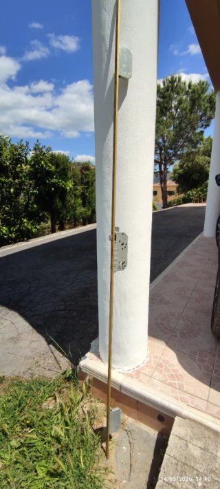 Cerradura TESA seguridad 3 puntos