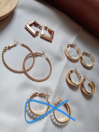 Pendientes Dorados