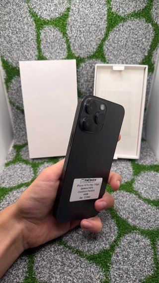 iPhone 14 Pro Max 128GB Nero - Batteria 100%