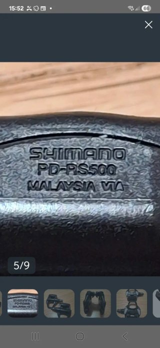 SHIMANO RS 500 pedales bicicleta carretera