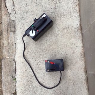 Máquina de humo con batería