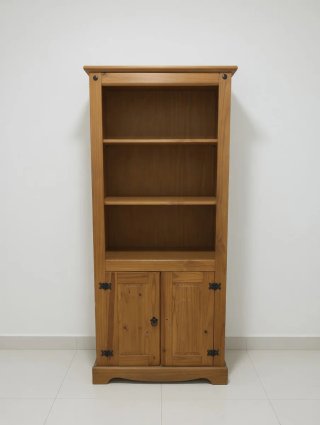 Mueble TV estilo mexicano madera aparador y estant