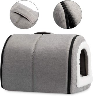 Hollypet cama suave cálida plegable
