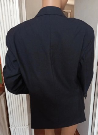 Chaqueta de traje azul hombre