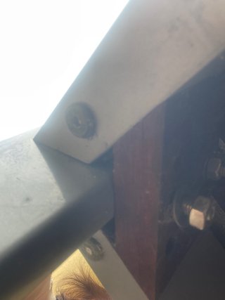Mesa de teca con 4 sillas