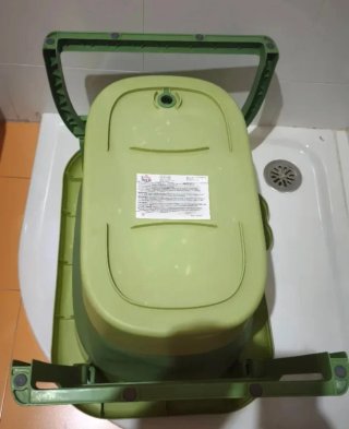 Bañera Bebé Plegable Cocodrilo 0-6 Años