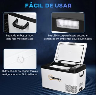 Nevera Portátil Eléctrica 25L 12/24V -20°C