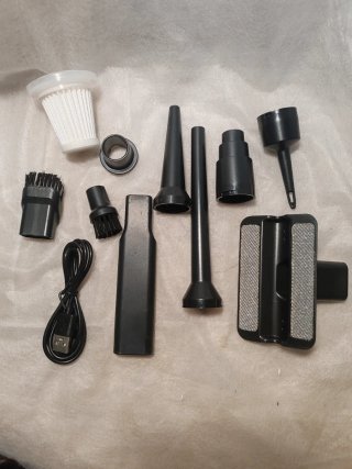 Aspirabriciole senza fili portatile