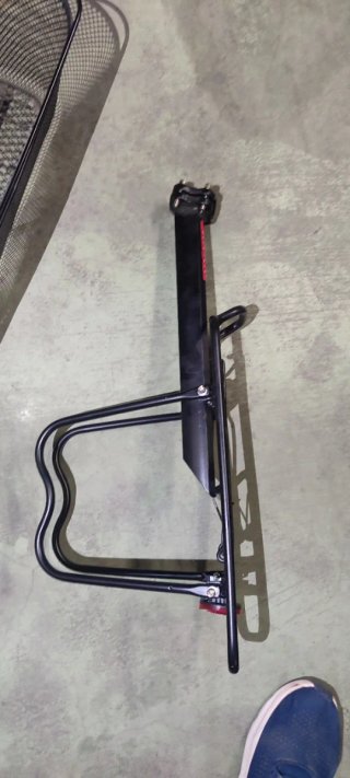 Cesta Bicicleta + Soporte Negro