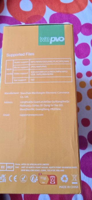 Mini proyector LED wepvo