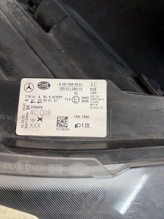 Faros Mercedes Vito/V W447