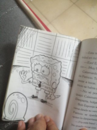 Vendo libro de boba esponja