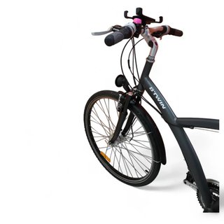 BICICLETA DE PASEO BTWIN ORIGINAL 520 GRIS