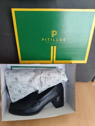 Zapatos Pitillos Negros Talla 38