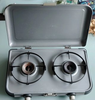 Cocina Campingaz 2 fuegos camper