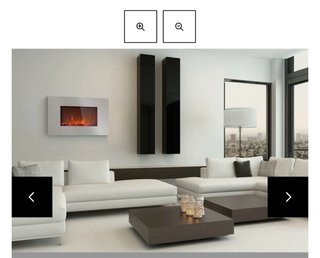 Chimenea Eléctrica Decorativa Klarstein