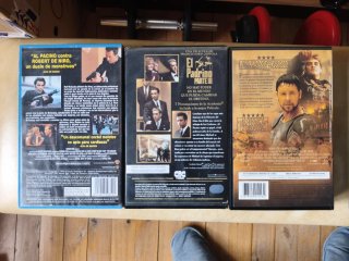 Lote 6 Películas VHS videoclub
