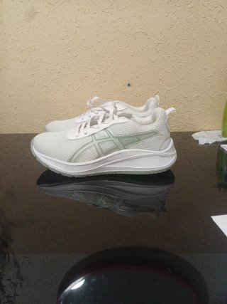 Zapatillas ASICS Blancas y Verdes