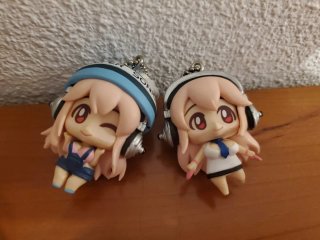 Figuras y Llaveros Super Sonico
