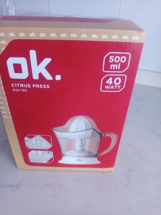 Exprimidor OK. Citrus Press OJU 102