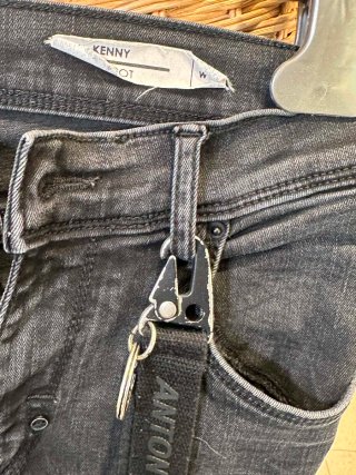Pantaloni Antony Morato neri strappati