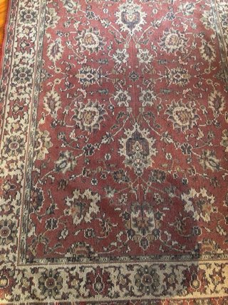 Tappeto persiano rosso