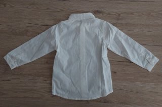 Maglietta bianca bambino con papillon