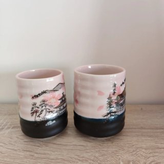 Tazze da tè giapponesi in ceramica