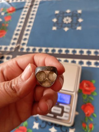 Anillo Plata Negro 6.73g