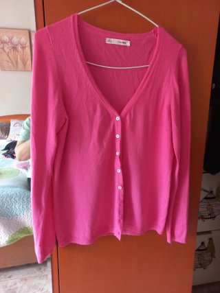 Chaqueta Sfera Basic rosa talla S