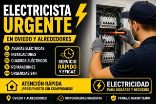 ELECTRICISTA URGENTE EN OVIEDO – REPARACIONES