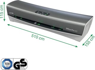 Plastificadora Leitz iLAM Office Pro A3 Gris
