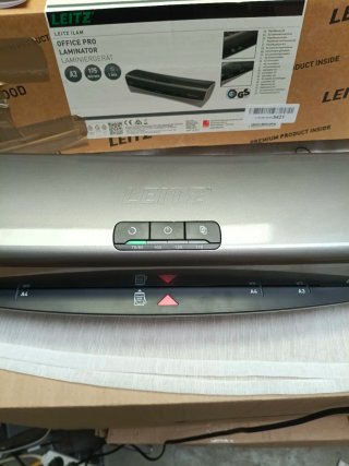 Plastificadora Leitz iLAM Office Pro A3 Gris