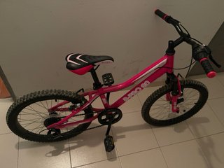 Bicicleta B Pro 20 Niña Rosa