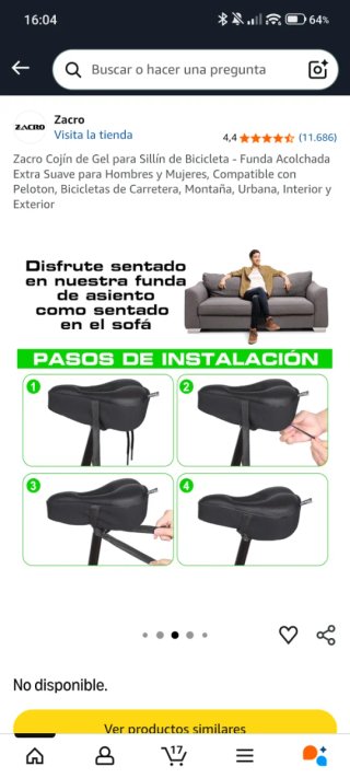 Bicicleta Estática con sillin y alfombra adicional