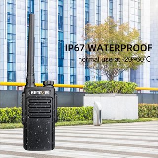 2 x Retevis RT647 Walkie Talkies IP67 Impermeable