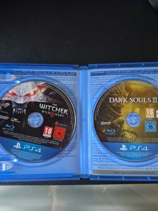 The Witcher 3 + Dark Souls 3 PS4 PAL España