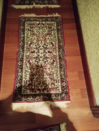 Alfombras pie de cama 140x60 y 120x56