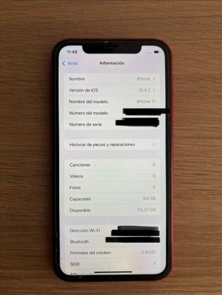 iPhone 11 64GB Rojo