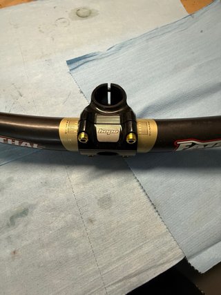 Manubrio Renthal carbon diametro 35 Rise 20 780mm