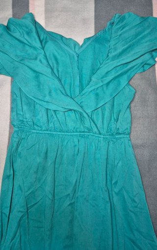 Vestido SHEIN Verde Esmeralda Talla M