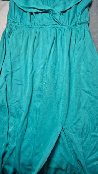 Vestido SHEIN Verde Esmeralda Talla M
