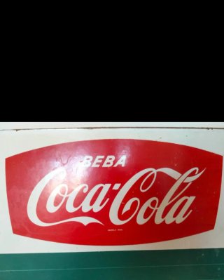 Pizarra Publicitaria Coca-Cola Antigua 55x83 cms