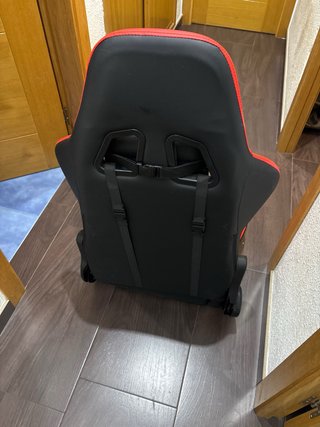 Silla Gaming Negra y Roja