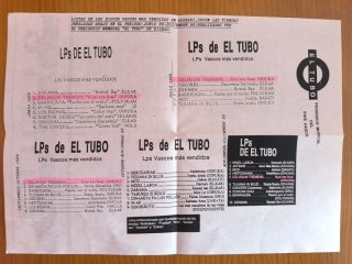 Disco Vinilo Delirium Tremens con carta promocin