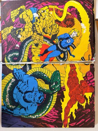 Cómic vintage Los 4 Fantásticos