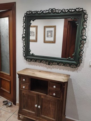 Mueble de entrada de madera
