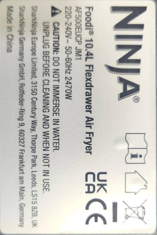 Freidora de Aire Ninja Dual Zone