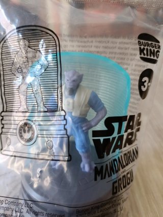 Star Wars Burger King Mandaloriano Grogu