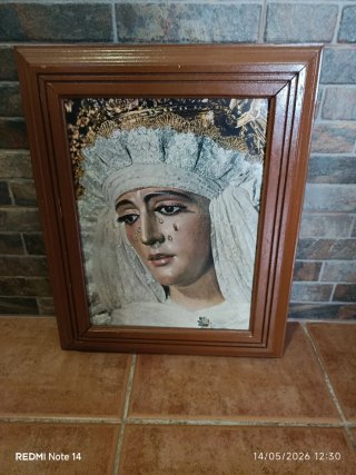 Cuadro Virgen María Lágrimas
